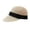 Beige, variant on Women's Foldable Straw Baseball Cap, Casual Beach Sun Hat, Packable and Travel Friendly Sun Hat for Outdoor Activities, Garden, and Gift - Khaki