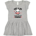 thumbnail image 3 of Inktastic Panda Lover Cute Childs Girls Toddler Dress, 3 of 5