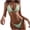 Green, variant on Staron Women's Bikini Swimsuit High Waist Retro Halter Split Beachwear Set with Removable Pads Print Two Piece Bathing Suit, Yellow S