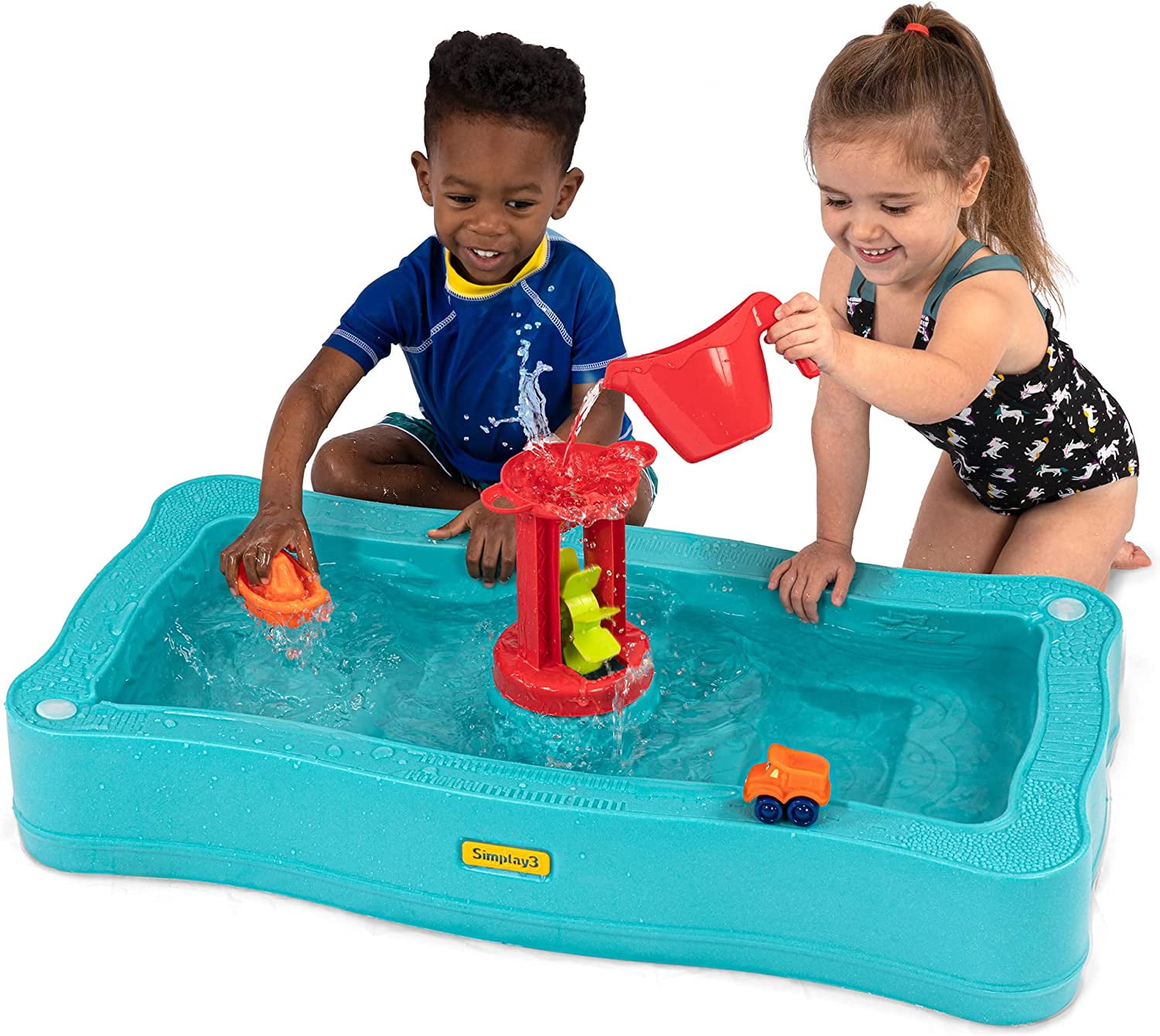 置物 Rippling waters Simplay3 Carry & Go Ocean Drive Plastic Water Table - Walmart.com