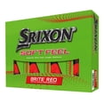 thumbnail image 6 of (2 pack) Srixon Soft Feel 14 Golf Balls, 12pk Red, 6 of 7