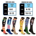 thumbnail image 2 of Extreme Fit Compression Socks Knee High for Men and Women, 3 Pack, 2 of 4