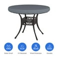 thumbnail image 7 of Covers&All Round Table Top Cover, 12 oz Waterproof & UV-resistant (30"Diameter x 4"H Inches, Gray), 7 of 7