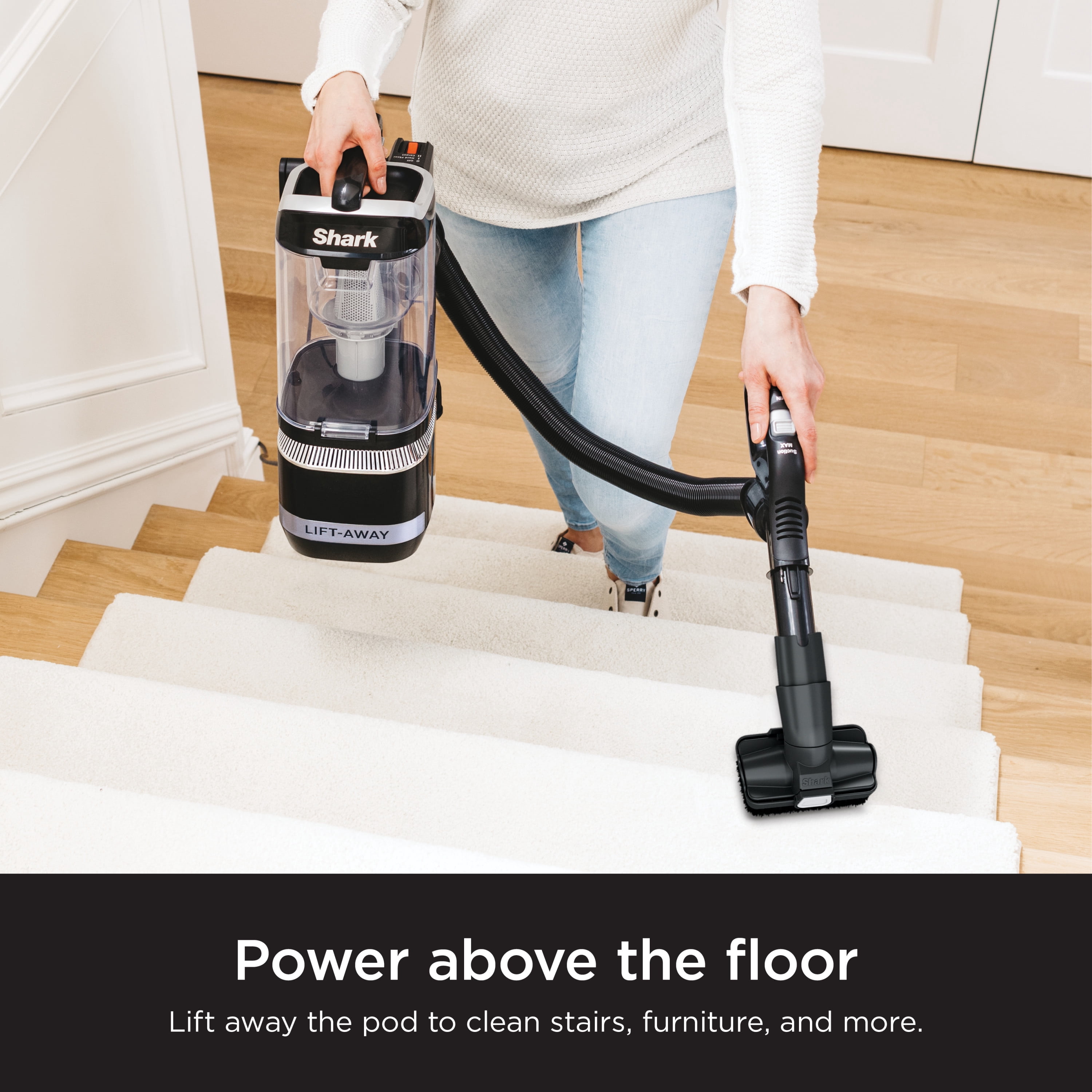 Shark Navigator Lift-Away ADV Upright Vacuum Cleaner, Black
