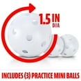 thumbnail image 3 of Franklin Sports MLB Thin Stick Training Bat + Ball Set, 30 in, 3 of 7