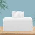 thumbnail image 5 of CIMAXIC 1pc Practical Plastic Tissue Box Simple Paper Storage Container for Home Car,8.66"X5.12"X3.82", 5 of 5