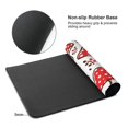 thumbnail image 3 of Hirioo Amanita Red Mushroom for Mouse Pad ,Anti-Slip Base, Durable Stitched Edges, Perfect for Gaming, Office, and Home Use,16x35.5in, 3 of 9