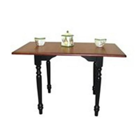 Sunset Trading Drop Leaf Dining Table In Nutmeg With Light Oak Top Sunset Trading Drop Leaf Dining Table In Nutmeg With Light Oak Top