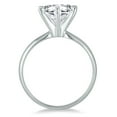 thumbnail image 4 of SZUL - Women's 2 Carat Diamond Solitaire Ring in 14K White Gold (H-I Color, I1-I2 Clarity), 4 of 6