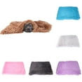 thumbnail image 1 of Visland Dog Cat Blanket, Solid Color Soft Cozy Fluffy Plush Winter Warm Pet Sleeping Bed Carpet Mat Cushion Shag Throw Blanket for Puppy Kitten Small Medium Large Dogs, 1 of 7
