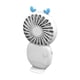 thumbnail image 2 of Mini ventilador portátil de bolsillo con soporte para escritorio, ventilador de carga USB, 2 of 2