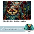 thumbnail image 2 of Owl Polyester Non-Slip Machine Washable Door Rugs Indoor Rug Game Mat, 2 of 6