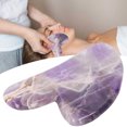 thumbnail image 4 of Scraping Massager Scraping Board Gua Sha Massage Tool Health Care Scraping Plate Scraper Massager HeartShaped Board For Face Shoulder Leg Abdomen BackAmethyst ANGGREK BB1411, 4 of 8