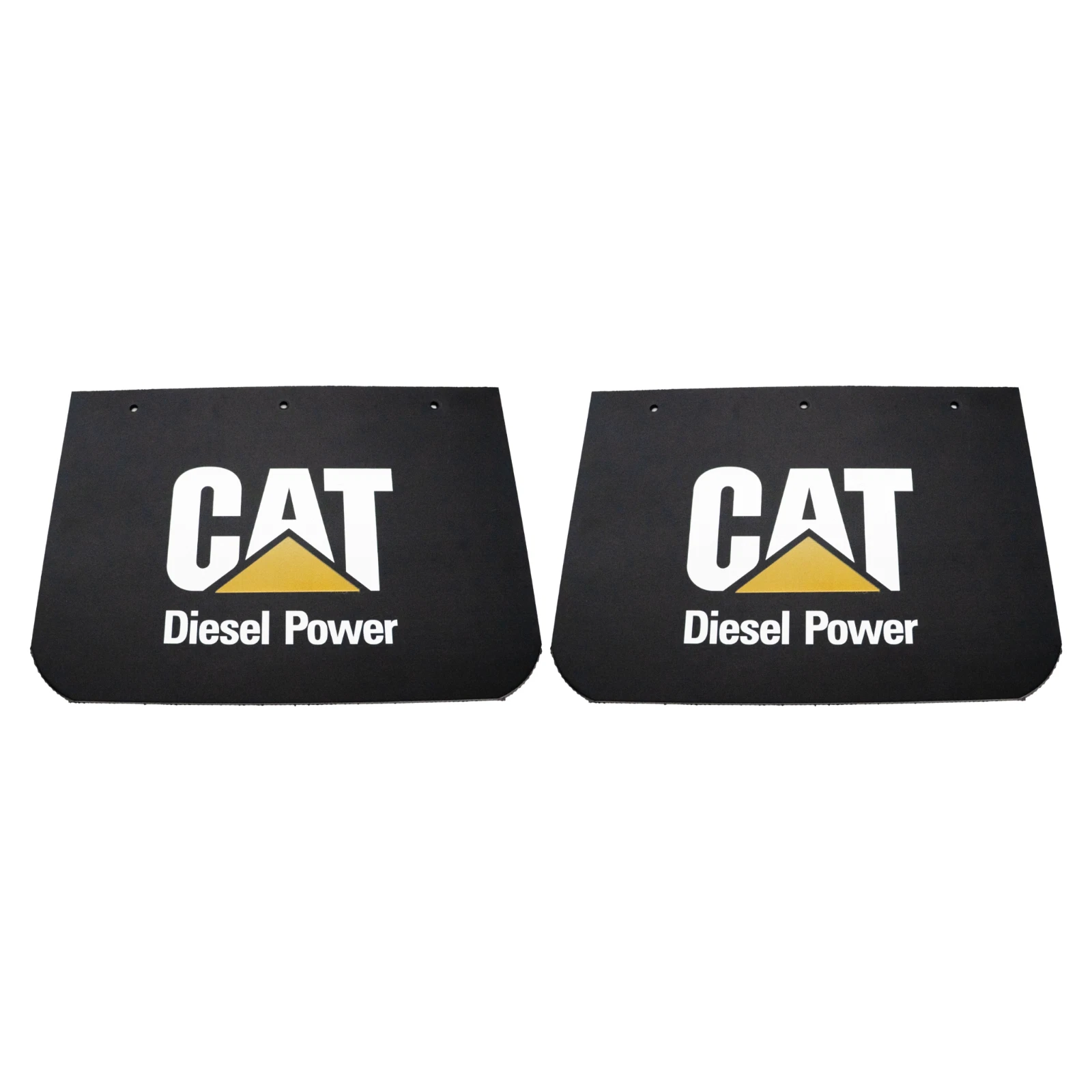 CAT 20x14 "Diesel Power" Mud Flaps, 1/8'' Thick (Set of 2)