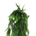 thumbnail image 3 of Set of 10 – Artificial Hanging Fern Garland Bushes (UV Resistant &amp; Fire Rated | 7.1in x 30in | 18cm x 76cm Each), 3 of 8