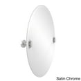 thumbnail image 3 of Frameless Oval Tilt Mirror with Beveled Edge - SB-91-PNI, 3 of 5