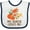 White and Navy, variant on Inktastic Auntie Loves Me Woodland Fox Boys or Girls Baby Bib