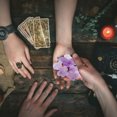 thumbnail image 1 of karymi Ensemble de Runes de Sorcières Améthystes, Pierre de Cristal de Guérison pour Méditation Divination jusqu'à 60 % de Réduction, 1 of 4