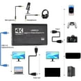 thumbnail image 4 of 4K Video Capture Card, 1080P 60Hz USB Video Capture Card High Stability Plug and Play 500MB/s 5 Ports Fast Transfer Speed with Loop Out for Laptop, 4 of 7