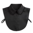 thumbnail image 3 of Penkiiy Fake Collar Detachable Blouse ,Collar Half Shirts Faux False Collar for Women & Girls Black, 3 of 10