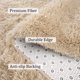 thumbnail image 4 of Alfombra BENRON 2x4, suave, esponjosa, lavable, color canela claro, 4 of 7
