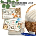 thumbnail image 3 of Diaper Raffle Tickets - Woodland Babes - Set of 50 Double-Sided Raffle Cards - Blank Baby Shower Stationery - Fun and Colorful Baby Shower Supplies for Under $15!, 3 of 6