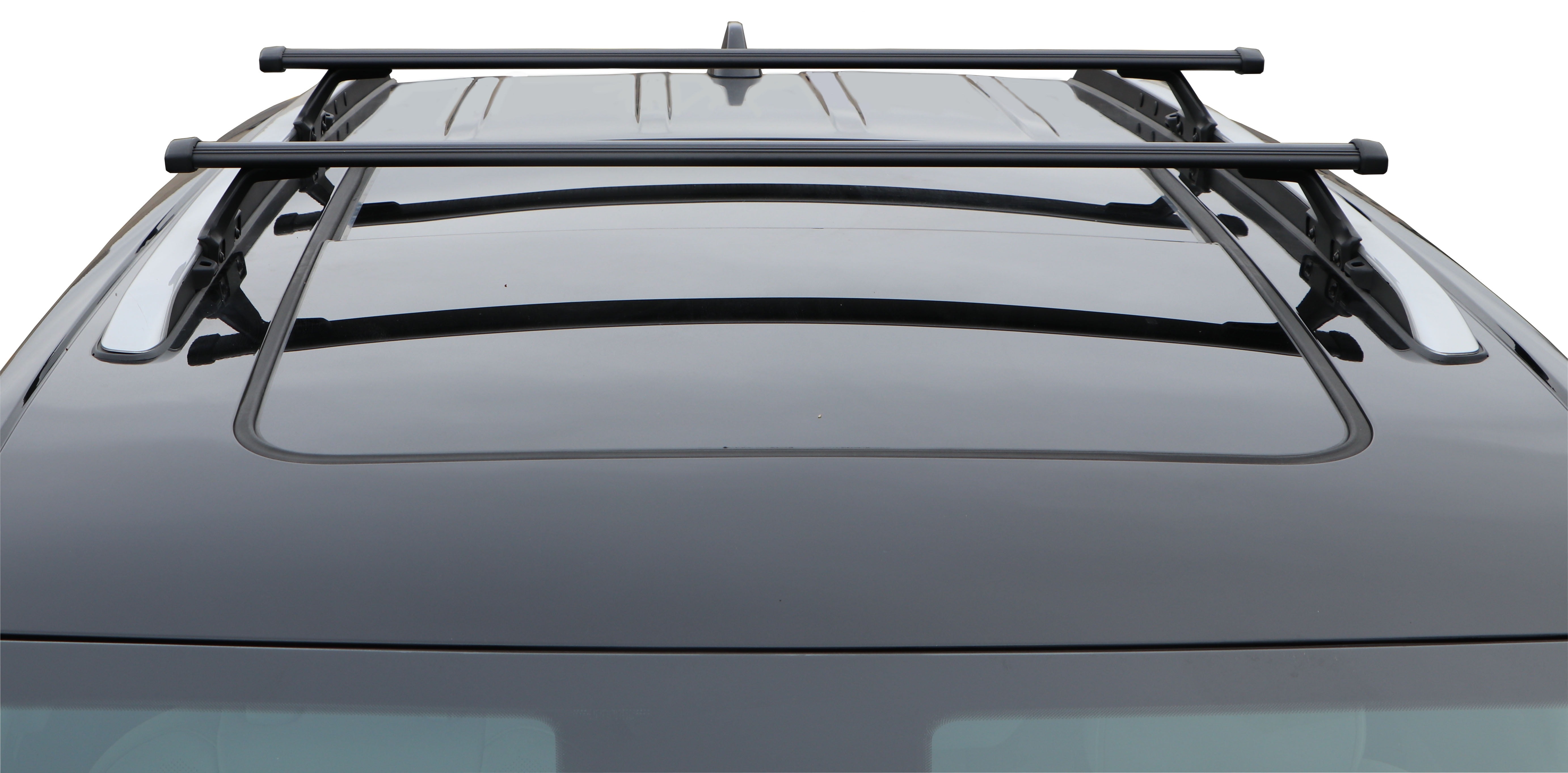 BRIGHTLINES All Metal Crossbars Roof Racks Compatible with 2021-2026 Jeep Grand Cherokee L 3-Row & 2022-2026 Jeep Grand Cherokee 2-Row for Kayak Luggage Ski Bike Carrier