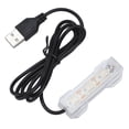 thumbnail image 2 of Aquarium USB Light, Plastic Fish  LED Light Easy To Carry Convenient Widely Use  For Aquatic Plants Landscape Green,Red,Yellow,Blue, 2 of 8