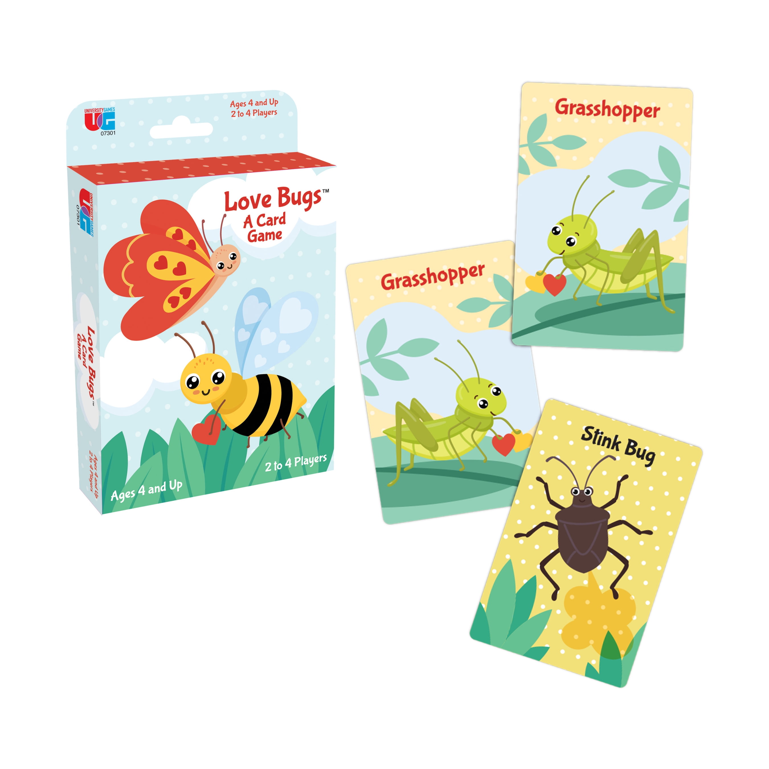 University Games Love Bugs Card Game