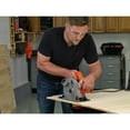 thumbnail image 3 of BLACK+DECKER 7-1/4-Inch Circular Saw With Laser, 13-Amp (BDECS300C), 3 of 13