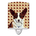 thumbnail image 1 of Carolines Treasures LH9108CNL Corgi Fall Leaves Portrait Ceramic Night Light, 1 of 1