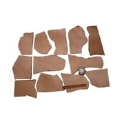 Leather Side Veg Vegetable Tan Split Pieces Light Weight; 2 Lbs, 9 Square Feet