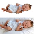 thumbnail image 6 of KUFptva Cute Doll Boy Eyes Open Boy/Girl Lovely Romper Doll 18 Inch Toy Birthday for Boys Dress-up Party, 6 of 7