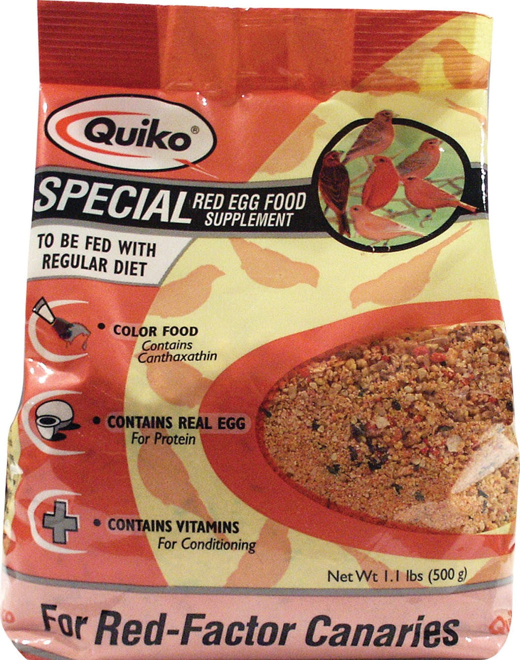 Vitakraft Quiko Special Red Egg Food Supplement for Red Factor Canaries