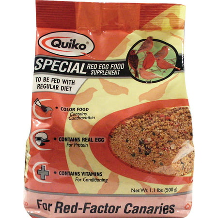 Vitakraft Quiko Special Red Egg Food Supplement for Red Factor Canaries, 1.1