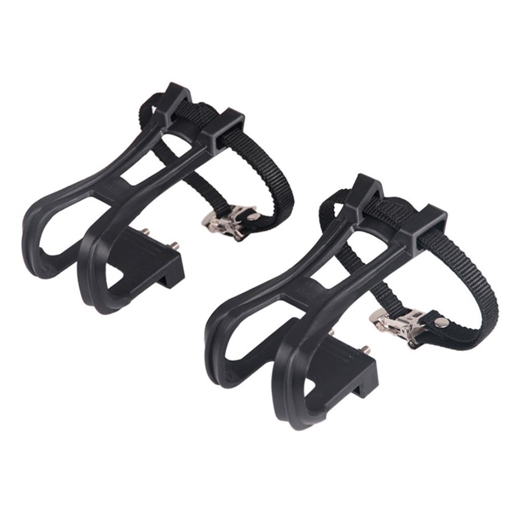 Bike Toe Pedal Pedals Clip Straps Clips Road Cycling Cages Nylon