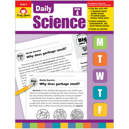 Evan-Moor Educational Publishers Daily Science Book, Grade 4