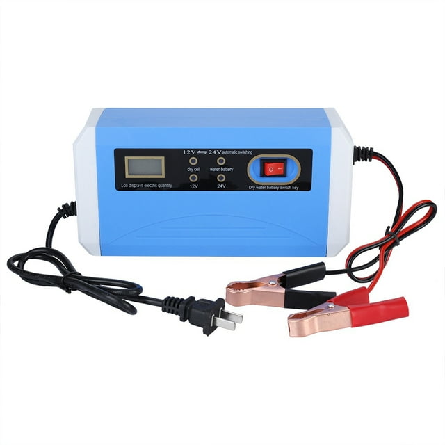 XYCCA 12V24V Car Motorcycle Pulse Repair Lead Acid Storage Battery Charger With LED Display-081601