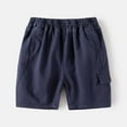 thumbnail image 2 of MKHSQHDG Boys Shorts Size 6 Set Toddler Girls Boys Kids Sport Solid Casual Shorts Fashion Beach Cargo Pants Shorts Boys Jean Shorts Size 14-16 3-4 Years, 2 of 4