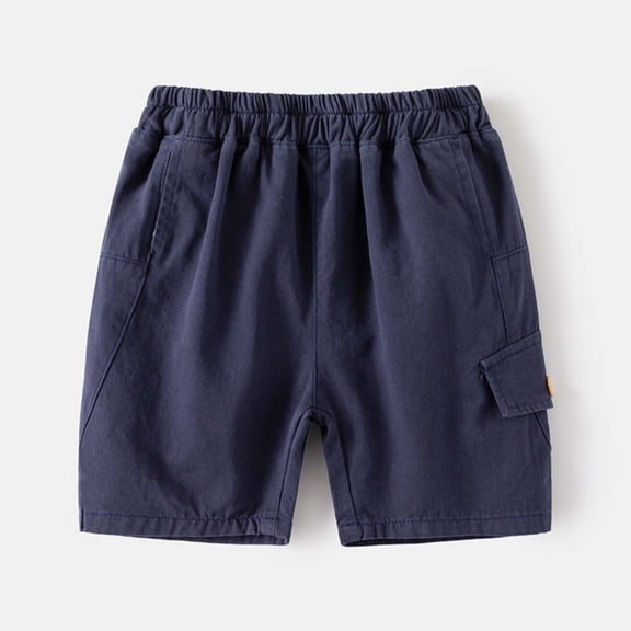 Daznico Toddler Girls Boys Sport Solid Casual Shorts Beach Cargo Pants Shorts,4-5 Years