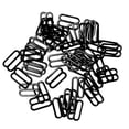 thumbnail image 1 of Ganchos de costura de metal negro para tirantes de sujetador, aprox. 100 unidades, 15 tipos a elegir. 13mmx10mm deslizante, 1 of 6