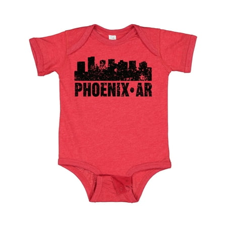 

Inktastic Phoenix Skyline Grunge Gift Baby Boy or Baby Girl Bodysuit