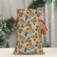 thumbnail image 5 of Naloa Camp Badge Drawstring Christmas Bags, 3D Xmas Gift Bags, Christmas Wrapping Bags, Xmas Goodie Bags, Treat Pouch Bags, Party Favor Bags-Medium, 5 of 9