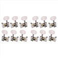 thumbnail image 1 of Clavijas de AfinacióN de Guitarra 6R6L, 12 Piezas, Cabezales de MáQuina Abiertos, Pieza de Afinadores Clavija de AfinacióN de Guitarra FolclóRica AcúStica, 1 of 5