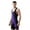 Black/Purple, variant on The Chest Sweep Men's Singlet