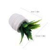thumbnail image 7 of HONMEET 4pcs Mini Artificial Potted Plants Set for 1:12 Scale Dollhouse, Decor, Crafts, and Miniature Accessories, 7 of 7