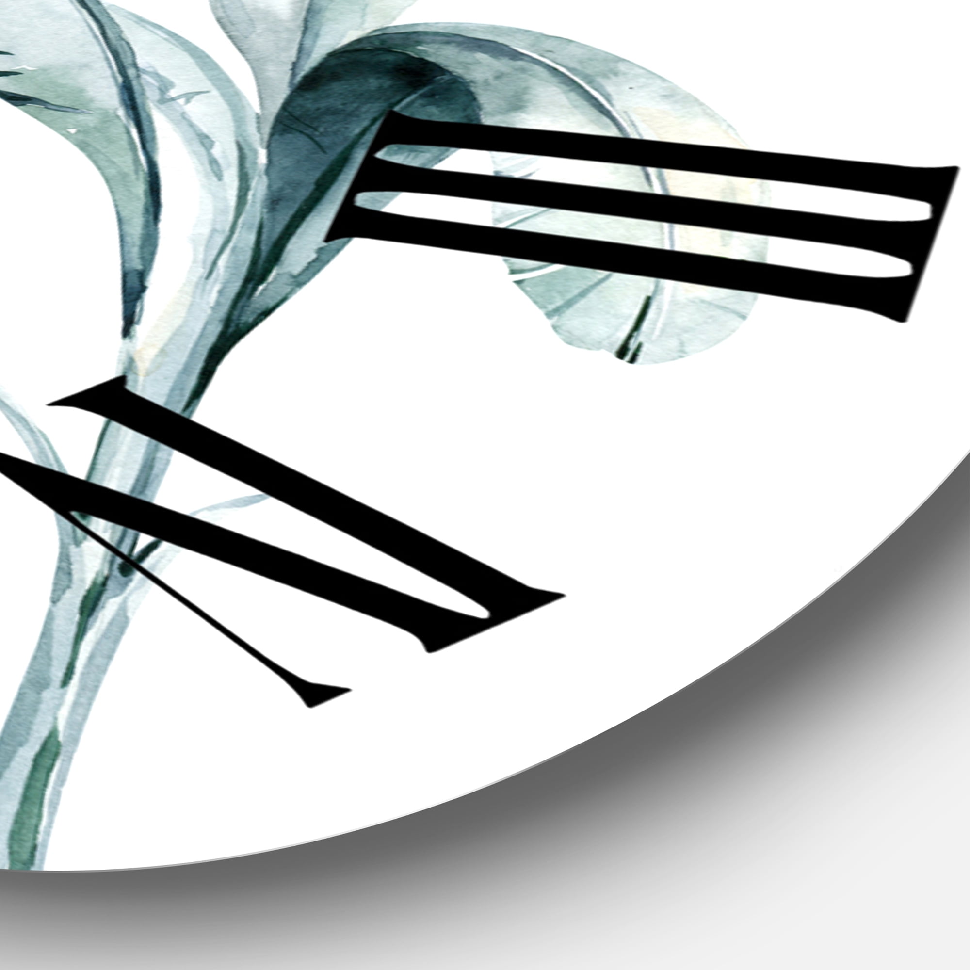 Designart 1 in Quartz Bohemian Wall Clock