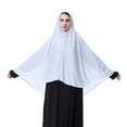 thumbnail image 5 of QUSENLON Womens for Extra Long Milk Fiber Muslim Arab Hijab Elegant Solid Color Islamic Prayer Lightweight for Head Scarf Wrap Sh, 5 of 19