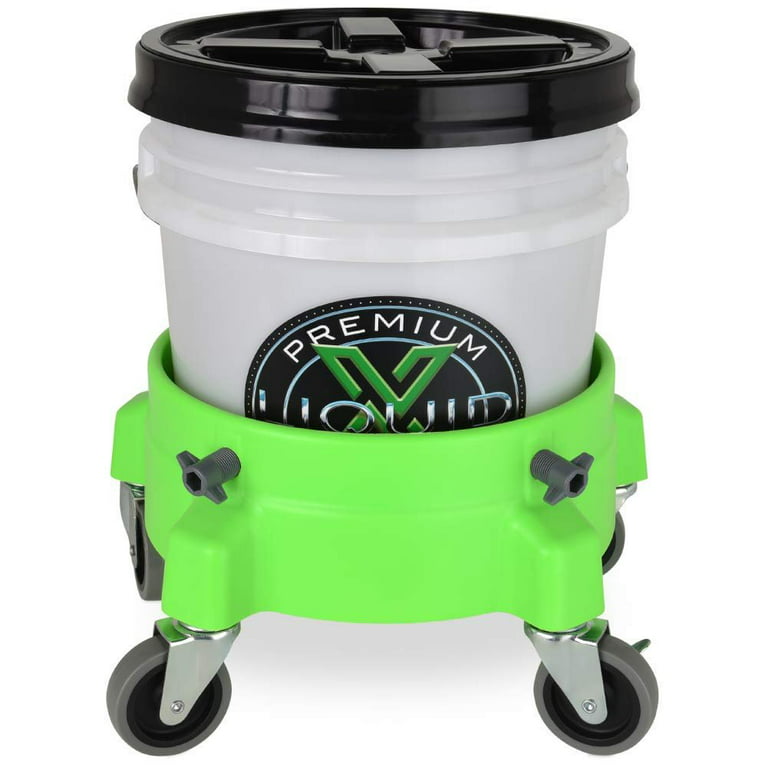 BJJN10 Hot Sale Muti-fuctional 10.8 Inch Removable Rolling Bucket Dolly for  4.4 Gal Bucket Base Car Wash System - AliExpress