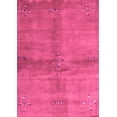 thumbnail image 1 of Ahgly Company Indoor Rectangle Abstract Purple Contemporary Area Rugs, 2' x 4', 1 of 4